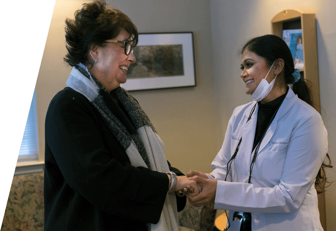 Dr. Patel with Patient